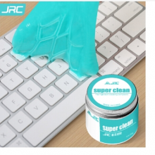 JRC 游戏机械键盘笔记本电脑清洁软胶泥 适用汽车出风口 死角网状类缝隙去尘不沾手清洁泥