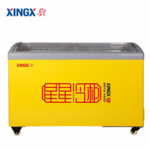 星星（XINGX） 冷藏冷冻展示柜单温冰柜 商用家用卧式冷柜玻璃门饮料雪糕柜SD/SC-326SY