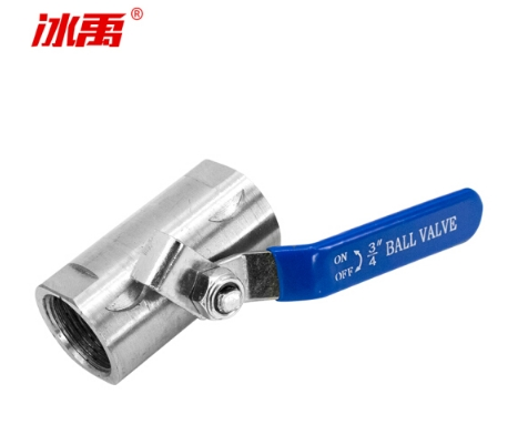 冰禹 BY-368 不锈钢广式球阀 阀门 球阀 Q11F-16P内螺纹开关阀 半钢 DN40 1-1