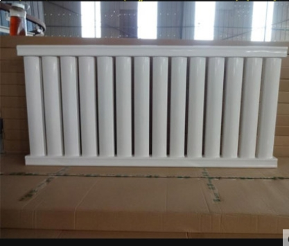 散热器水道壁挂式二柱超大暖气片暖气片家用工程用钢制暖气片8050/中600/14柱