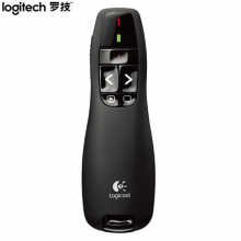 罗技（Logitech）R400 无线演示器 ppt翻页笔 演示笔（激光笔）激光指挥笔