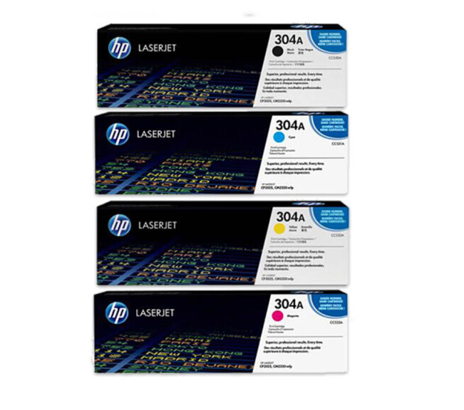 惠普（hp）Color LaserJet CC530A 四色套装 304A（适用CP2025 232