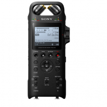 索尼（SONY）专业数码录音笔PCM-D10 16GB 黑色 数字降噪Hifi无损播放 大直径三向双