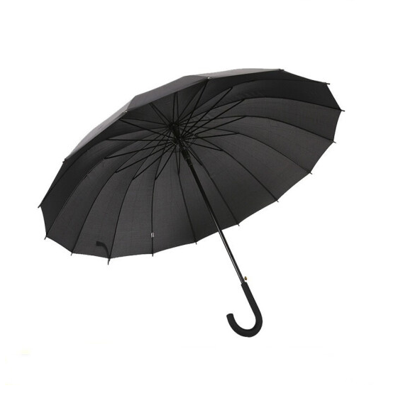 加固黑色雨伞