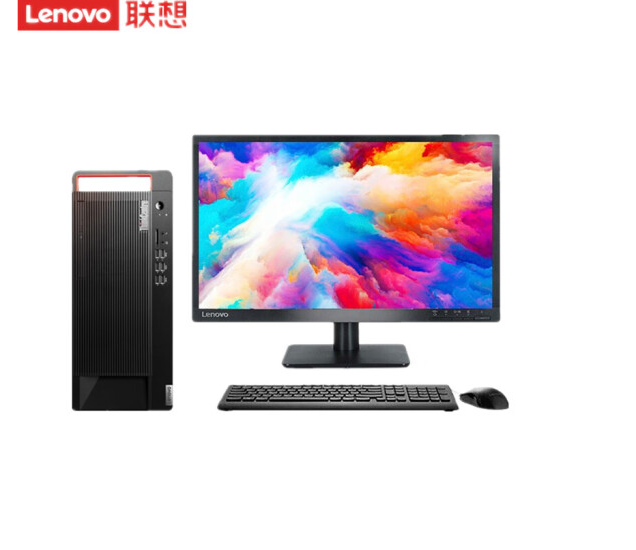 联想(ThinkCentre)M750t高端商用小机箱电脑i5-12500/8G/1T/256