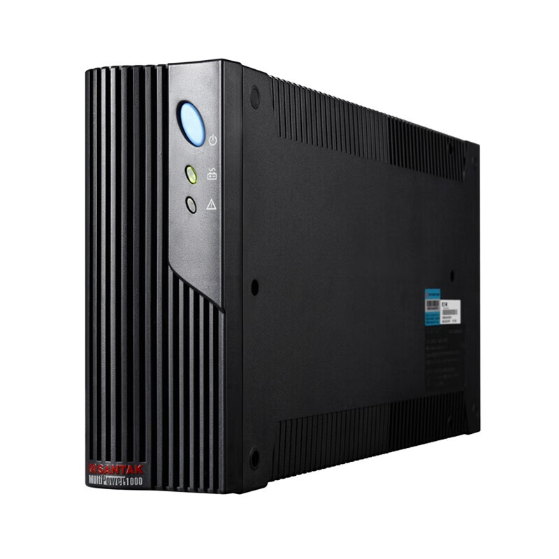 山特（SANTAK）UPS不间断电源MT1000S后备式 外接电池长效机 1000VA/600W单主