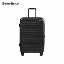 新秀丽（Samsonite）行李箱设计拉杆箱万向轮旅行箱登机箱KF1*09001黑色20英寸