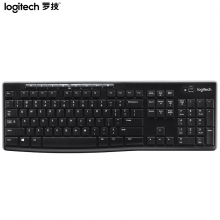 罗技（Logitech）K270 线键盘 