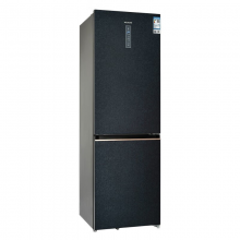 美菱（MeiLing）401升两门冰箱 一级能效 BCD-401WPBT墨玉锦 BCD-401WPB