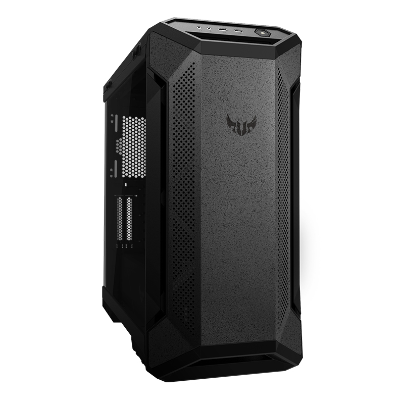 华硕 （ASUS）TUF GT501VC机箱 无风扇无提带/支持ATX主板/支持长显卡/侧透/支持背