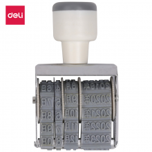 得力（deli） 7527 日期印 可调日期章 生产日期 字高5mm 办公用品