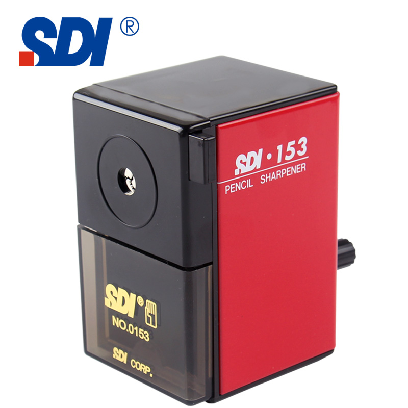  手牌（SDI）转笔刀削笔器卷笔刀金属削笔刀手摇式削笔机0153 高效转笔刀-0153