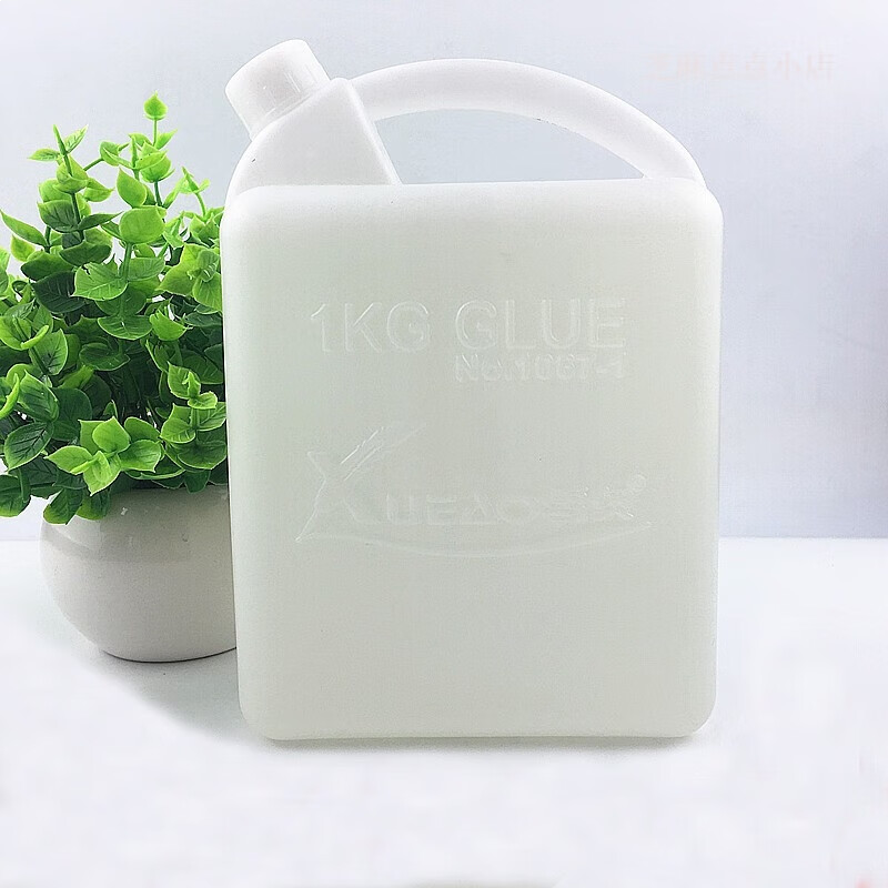 雪奥大桶胶水实惠装财务办公票据粘贴胶水1KG/桶