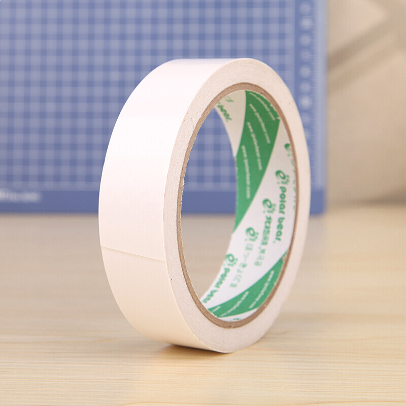 北极熊 双面胶带 双面粘纸 棉纸双面胶布 手工胶带 DS-204 18MM*10M