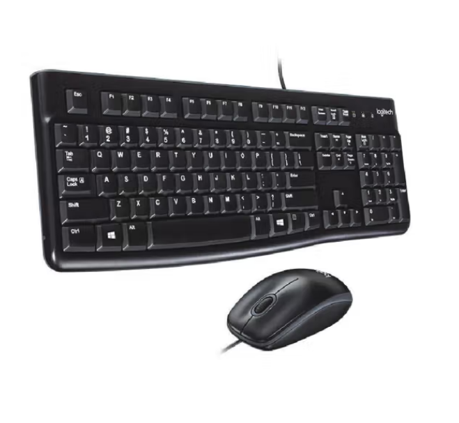 罗技（Logitech）MK120 有线键盘鼠标套装
