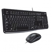 罗技（Logitech）MK120 有线键盘鼠标套装