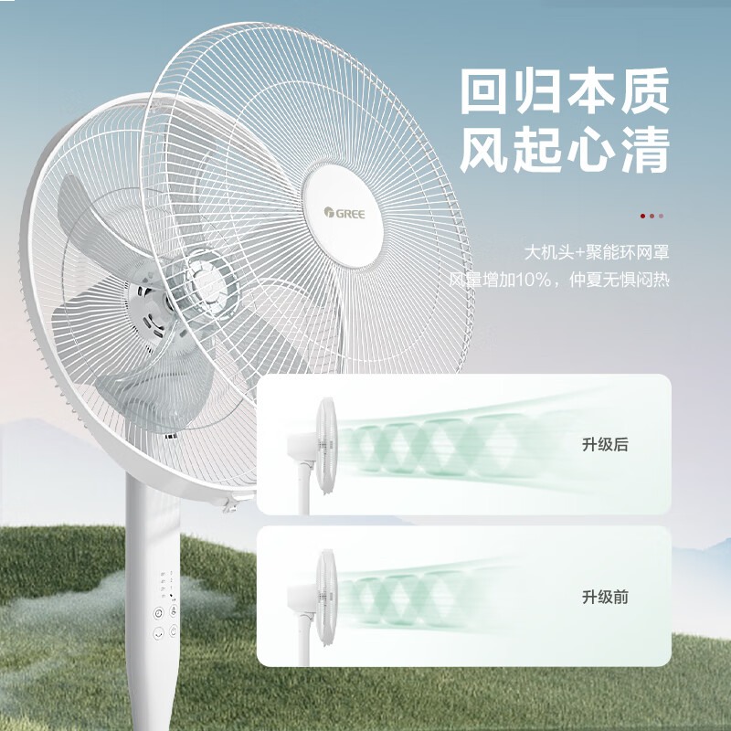 格力（GREE）大风量落地扇电风扇FD-40X77Bh5