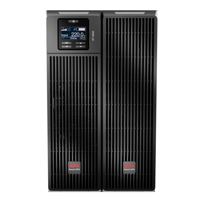 施耐德UPS不间断电源SURT8000UXI-CH外接蓄电池8KVA/8KW机架式