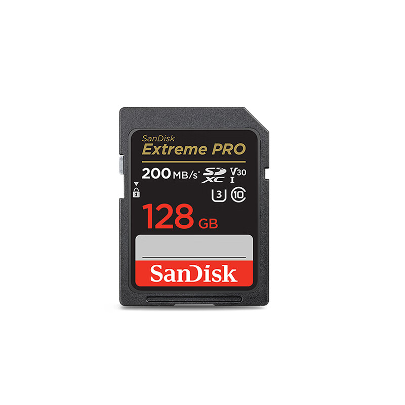 闪迪（SanDisk）128GB SD内存卡读速200MB/s