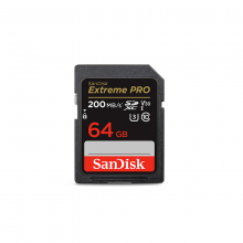  闪迪（SanDisk）64GB SD内存卡 4K读速200MB/s 写速90MB/s
