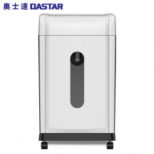 奥士达（OASTAR）高保密碎纸机（3*9mm 单次16张 30L 可碎光盘）文件纸卡粉碎机BD16