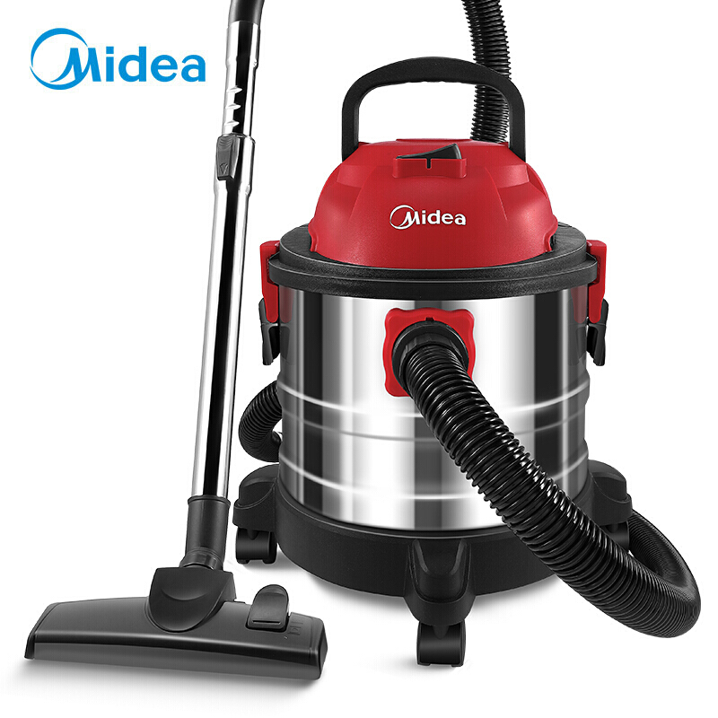 美的（Midea）桶式吸尘器大功率商用家用车用干湿吹三用