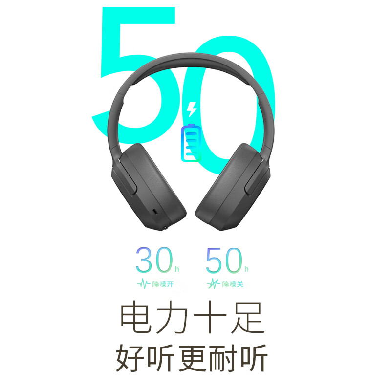 漫步者（EDIFIER）W820NB经典版 头戴蓝牙主动降噪耳机