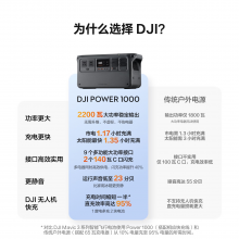大疆【2600W真大功率】户外移动电源 1度电 220V大容量