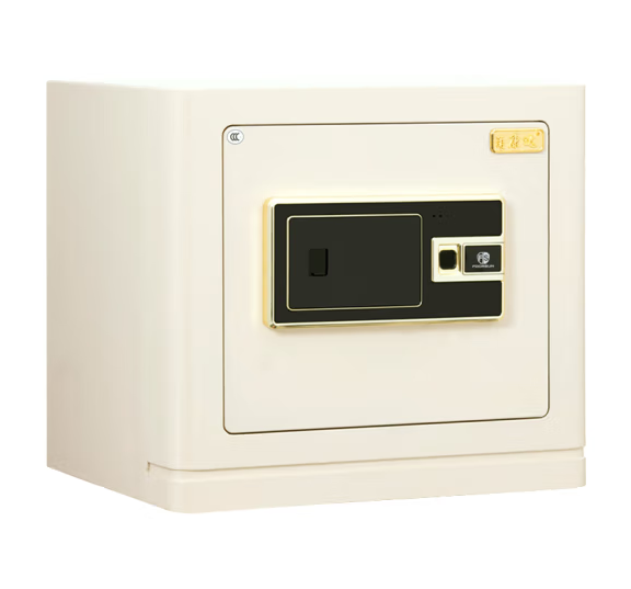 甬康达 FDG-A10/D-30ZW-MB指纹保险柜 H350*W380*D320mm 米白色
