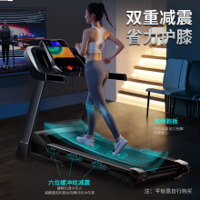 舒华（SHUA）A9跑步机家庭用折叠减震走步机智能健身房器材SH-T9119A-H1