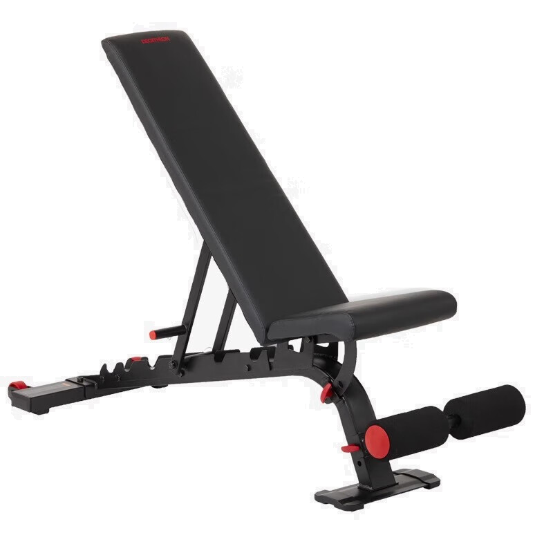 迪卡侬（DECATHLON）健身器材家用仰卧起坐辅助器明星力量训练凳 4660463