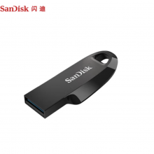 闪迪（SanDisk）64GB USB3.2 U盘 CZ550黑色 安全加密 数据恢复