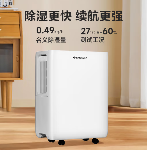 格力（GREE）除湿机/抽湿机除湿量20升/天除湿器 20-40㎡适用 DH20EOA2A