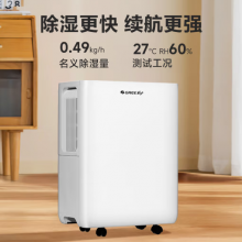 格力（GREE）除湿机/抽湿机除湿量20升/天除湿器 20-40㎡适用 DH20EOA2A