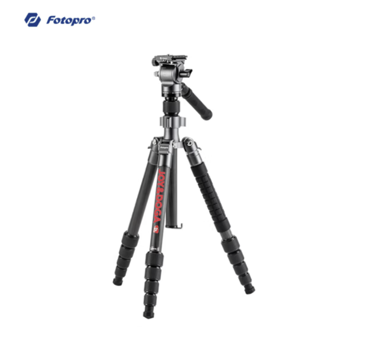 富图宝（Fotopro）X-4CN VIDEO 液压视频云台 可变独脚 碳纤维相机摄影摄像视频拍摄三