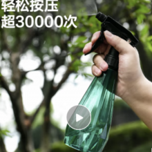 得力（deli）喷水壶喷雾器园艺浇花厨房洗车喷壶水柱/雾状手压式小型DL581005