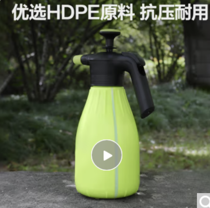 得力（deli）浇花喷壶喷雾器园艺喷水壶洗车酒精消毒气压式2L