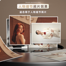 得力（deli）A4 260g细绒面RC专业相片纸 影楼专用照片打印纸 20张/盒