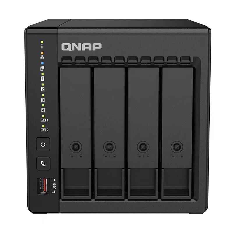 威联通（QNAP）TS-466C 四盘位8G内存8T四核心 存储