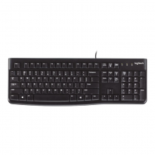 罗技（Logitech）K120 企业级有线键盘 商务办公键盘 USB接口电脑笔记本键盘 