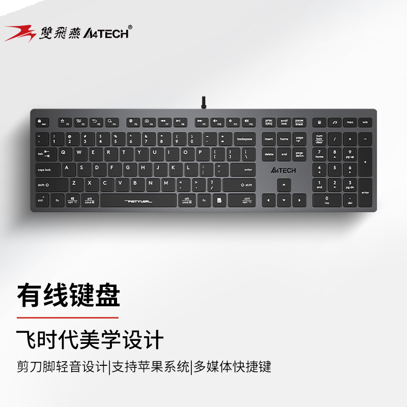 双飞燕（A4TECH）FX50 有线键盘