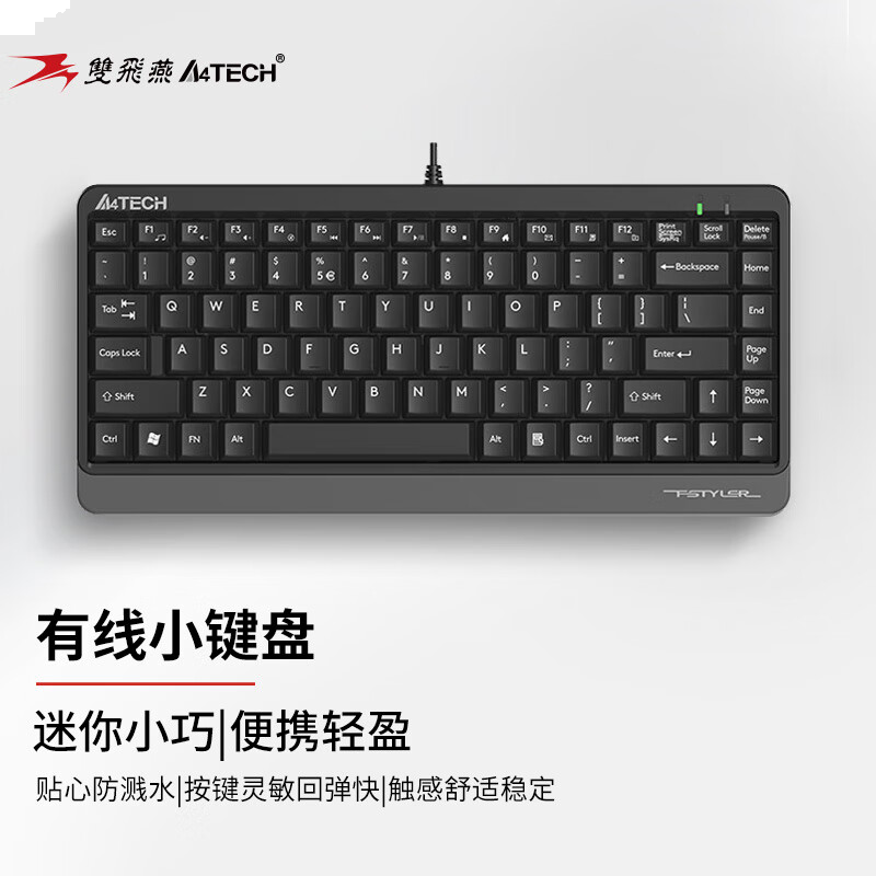 双飞燕（A4TECH）FK11 飞时代有线小键盘