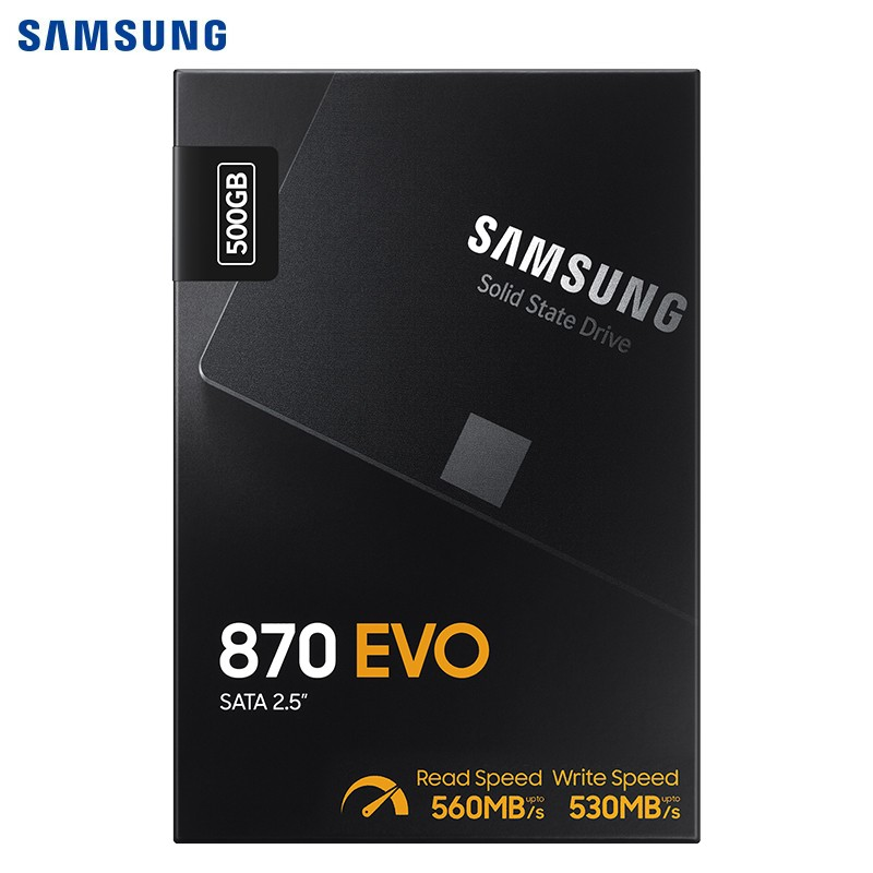  三星（SAMSUNG）500GB SSD固态硬盘 SATA3.0接口 独立缓存 AI电脑配件 读速