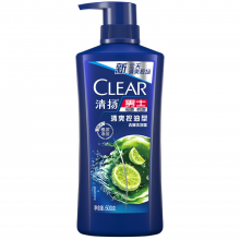 清扬（CLEAR）男士去屑洗发水清爽控油型500g胖东来同香型 哈兰德球星卡
