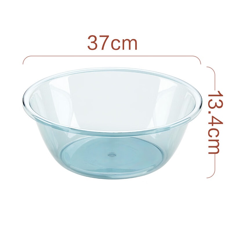 茶花 塑料盆37cm洗脸盆