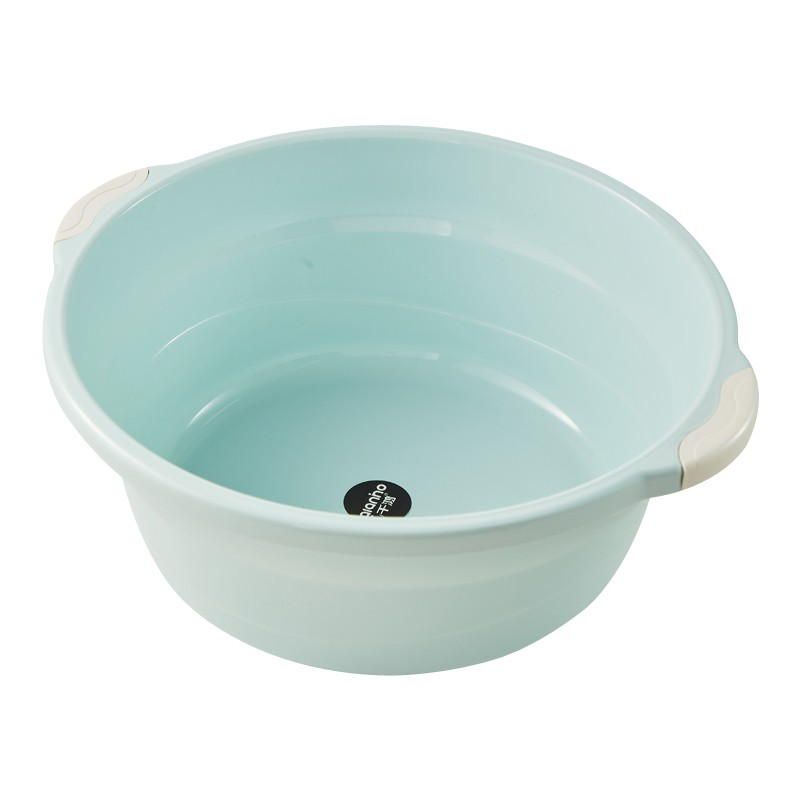脸盆含护手约42CM 加厚塑料盆