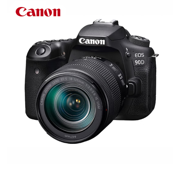 佳能（Canon）EOS 90D单反相机 4K Vlog视频直播家用旅游高清照相机 EF-S 18-