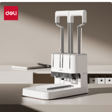 得力40mm会计凭证手动装订机打孔400页