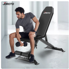 捷瑞特JOROTO哑铃凳仰卧起坐健腹板健身椅收腹机卧推凳健身器材MD50 多功能哑铃凳