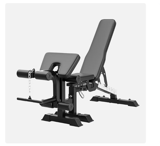 舒华（SHUA）多功能哑铃凳牧师椅男士运动仰卧起坐卧推家用健身器材飞鸟可 黑色座垫